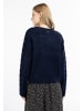 DreiMaster Damen Strick Pullover in Marine