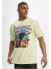 Mister Tee T-Shirt in soft yellow