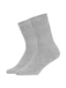 SNOCKS Anti-Rutsch ABS Socken aus Bio-Baumwolle 2 Paar in Grau (SNOCKS)