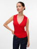 Vero Moda Strickpullover in High Risk Red