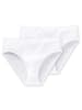 Schiesser Slip 2er Pack in Weiß