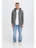 !SOLID Kapuzenfleecejacke SDAUPO in Grau