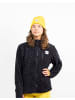 Fleecejacke Techlight Ziphood Fleece in Black Leopard