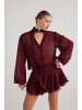 Holly Lolly Kleid in Bordeaux