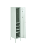 Beliani Büroschrank FROME in Grün - (W) 38 x (H) 185 x (L) 50 cm
