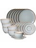 Ritzenhoff & Breker 18er Set Kaffeeservice Portofino in grau