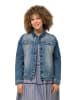 Ulla Popken Jeansjacke in blue denim