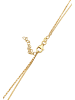 Elli Halskette 925 Sterling Silber Geo, Plättchen in Gold