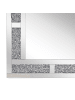 Beliani Wandspiegel AVRILLE in Silber - (W) 60 x (H) 90 x (L) 2 cm Horizontal