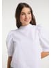 myMo Damen Shirtbluse in Weiss