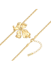 Yokoamii Kette Blume aus Metall-Legierung in gelbgold