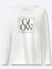 Heine Langarm-Shirt in ecru
