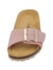 Palado Pantoletten Malta EGS Velours Premium Leather in Rosa