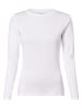 Langarmshirt in weiß