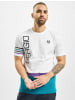 Sergio Tacchini T-Shirts in white/ocean depths