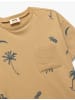 KOTON T-shirt in Kamelfeder Gemustert