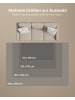 SONGMICS Teppich Alvin in Taubengrau - (B)80 x (H)1 x (T)150 cm