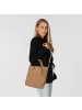 Tom Tailor Olive Shopper Tasche 26 cm in camel