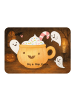 Mr. & Mrs. Panda Magnet Kaffee Gespenst Design ohne Spruch in Weiß