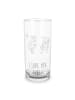 Mr. & Mrs. Panda Wasserglas Bienen Paar mit Spruch in Transparent