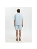 Selected Halbarmhemd in Cashmere Blue
