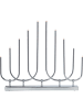 STAR Trading Kerzenleuchter Novum, Metall, silber in Silber