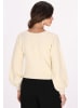 faina Damen Pullover in Wollweiss