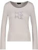 monari Langarmshirt aus Viskose in Greige