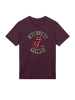 F4NT4STIC T-Shirt The Rolling Stones Tour '78 in maroon