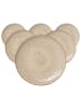 Ritzenhoff & Breker 6er Set Speiseteller Omara in ø 26,5 cm in beige