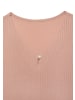 LASCANA Kurzarmshirt in rose