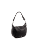 PRATTEN S037-G genarptes PU Umhängetasche Handtasche in black