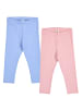 müsli Babyleggings 2er-Pack in Nectar / Shell blue