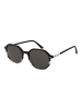 Replay Unisex Sonnenbrille Panto Schwarz