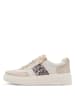 Marco Tozzi Sportliche Schnürschuhe in Beige