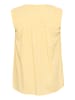 KAFFE curve Bluse ärmellos KCthia A-shape in Straw