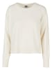 Urban Classics Urban Classics Damen Ladies Eco Viscose Oversized Basic Sweater in whitesand