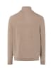 Nils Sundström Strickjacke in camel sand - 0003