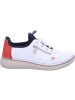 rieker Sneaker in weiss/rosso/navy