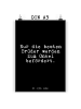 Mr. & Mrs. Panda Poster Nur die besten Brüder... mit Spruch in Schwarz