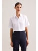 Seidensticker Hemdbluse Regular in Weiß