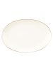 Seltmann Weiden Servierplatte Savona Goldlinie in 31,3 x 21,1 cm in creme