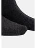 Kunert Socken Homesocks ohne Gummifäden in Anthra mel.