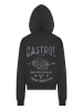 F4NT4STIC Ultra Heavy Hoodie Castrol Retro Engine in schwarz