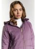 faina Damen Leichte Steppjacke in Lila
