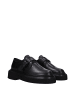 Max Mara Schwarz Leder Oxford-Schuhe und Derby-Schuhe