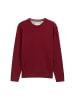Tom Tailor Pullover in dark samba red melange