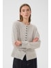 Karen By Simonsen Strickjacke KBEtta Feminine in Light Grey Melange