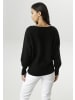 Aniston SELECTED Strickpullover in schwarz-wollweiß