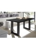 58 aufm Kessel ESSTISCH ausziehbar Eila 7 160 x 90 x 75 Esszimmertisch Schwarzstahl